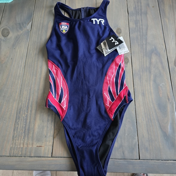 Women’s Phoenix Splice Destroyer Water Polo Suit size 40 NWT - Picture 7 of 11